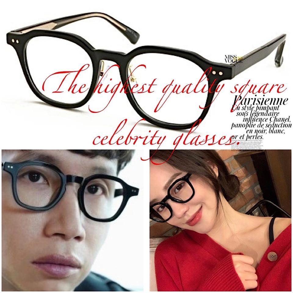 복고 뿔테 안경