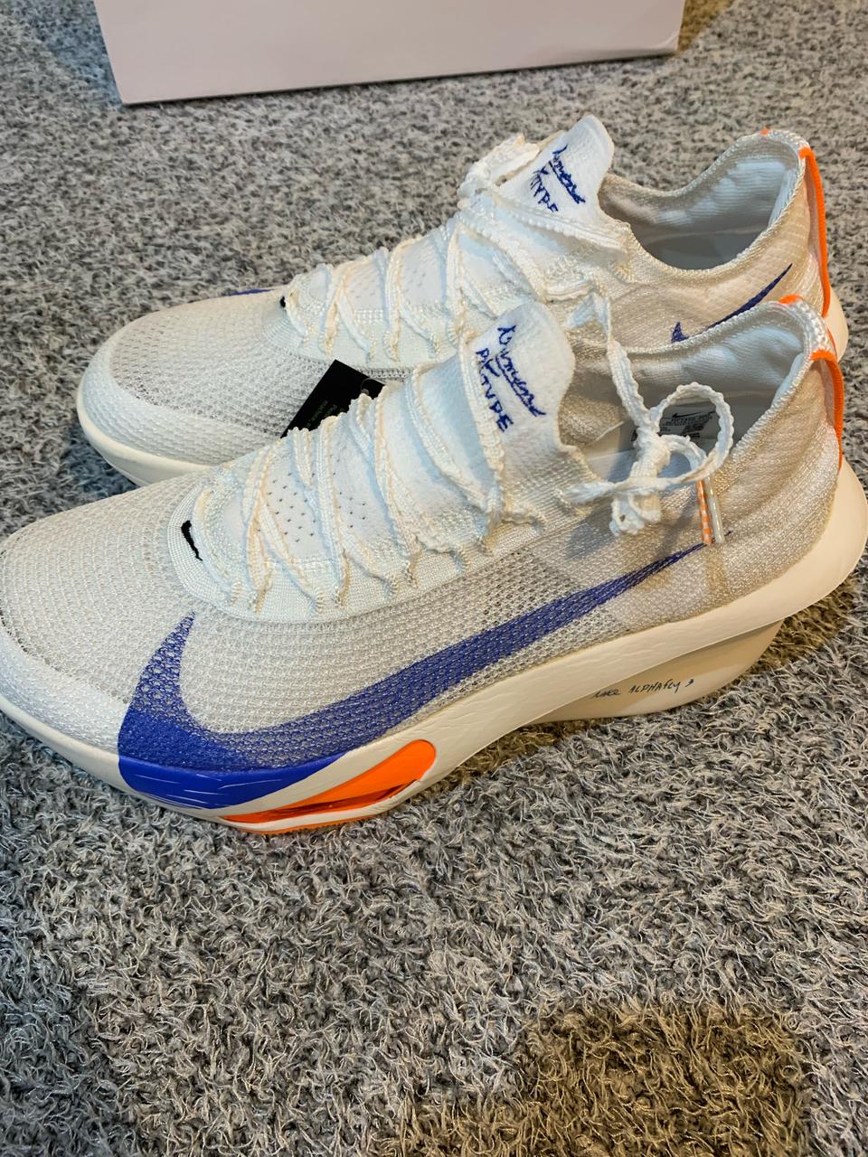(새상품)나이키 알파플라이3 블루 프린트 280