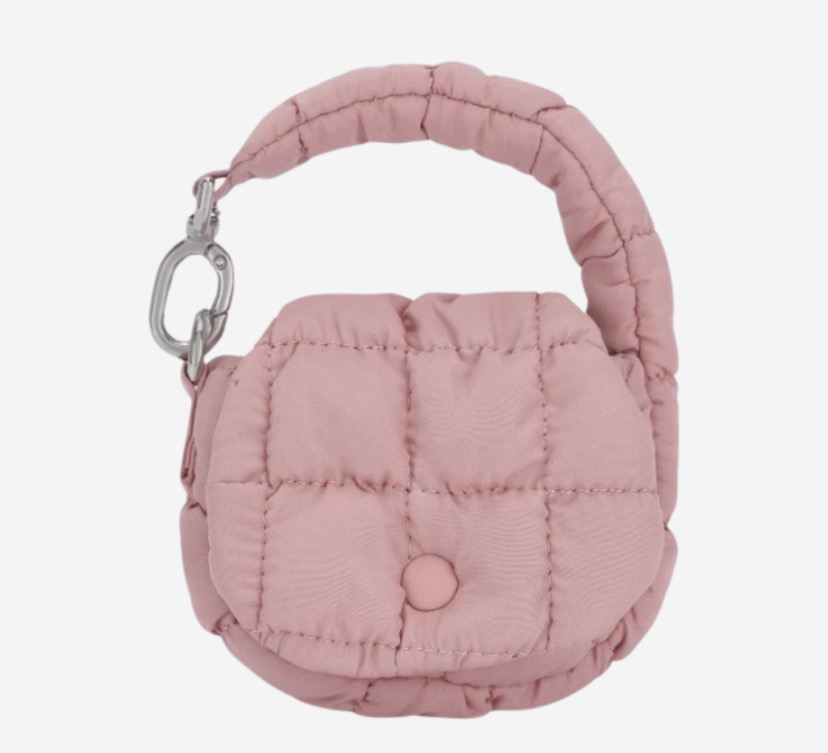 정가) COS 코스 퀼티드 나노백 핑크 새상품