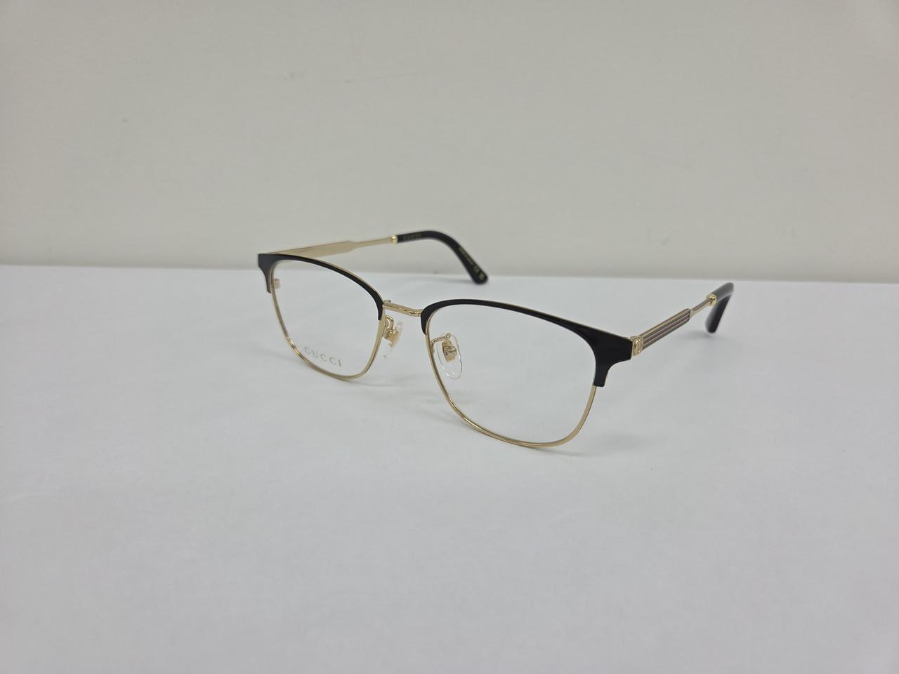 구찌 정품 금테 뿔테 no.1 안경테[미착용]