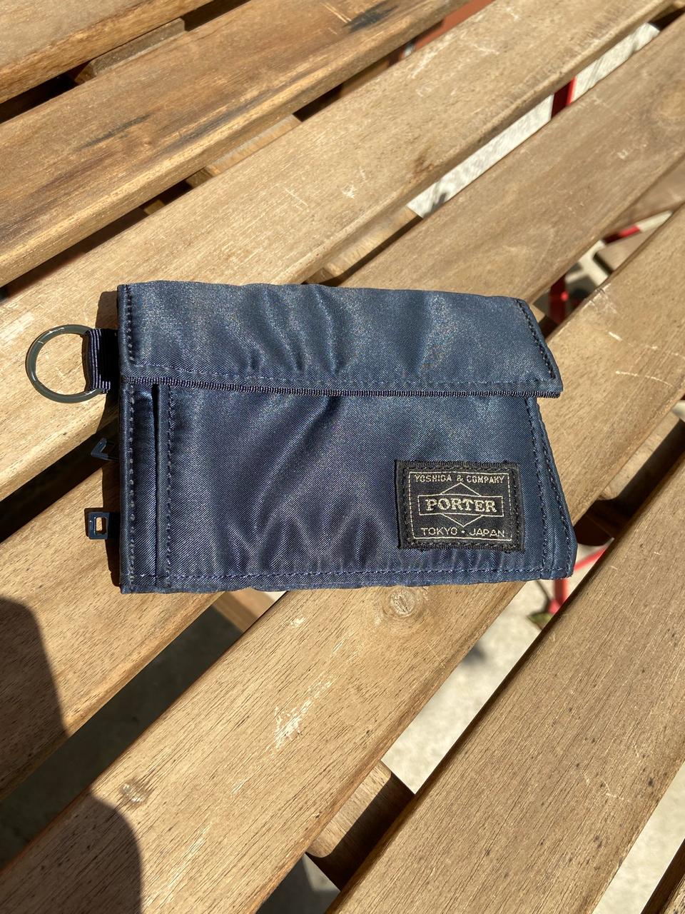 요시다포터 반지갑 네이비색상