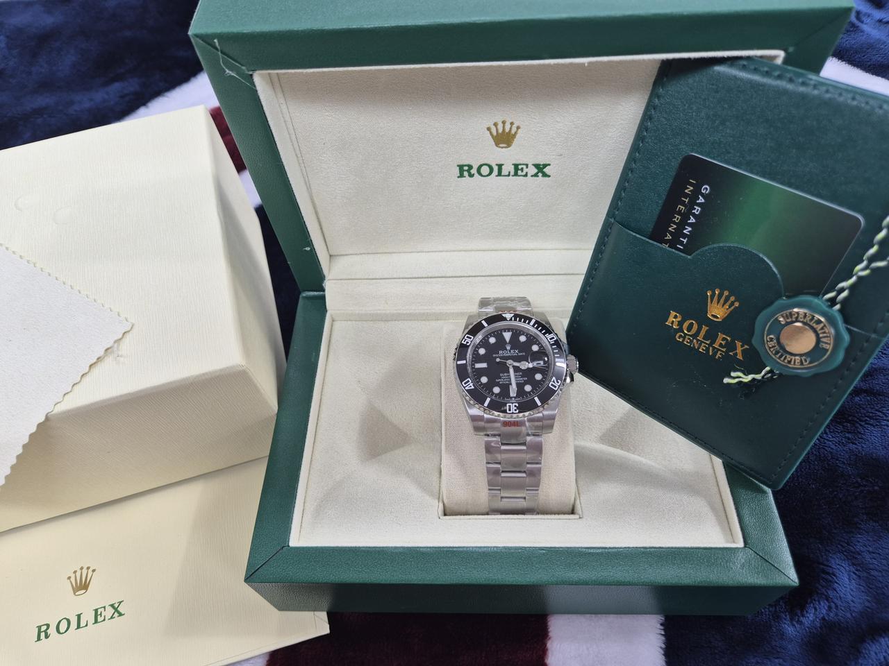 로렉스 서브마리너 블랙데이트 새상품 시계 판매중