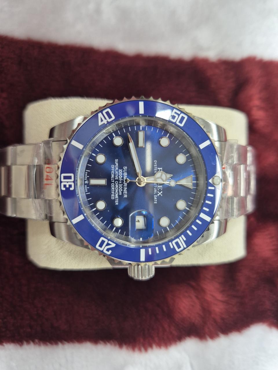 로렉스 서브마리너 오토매틱 블루 청판 판매