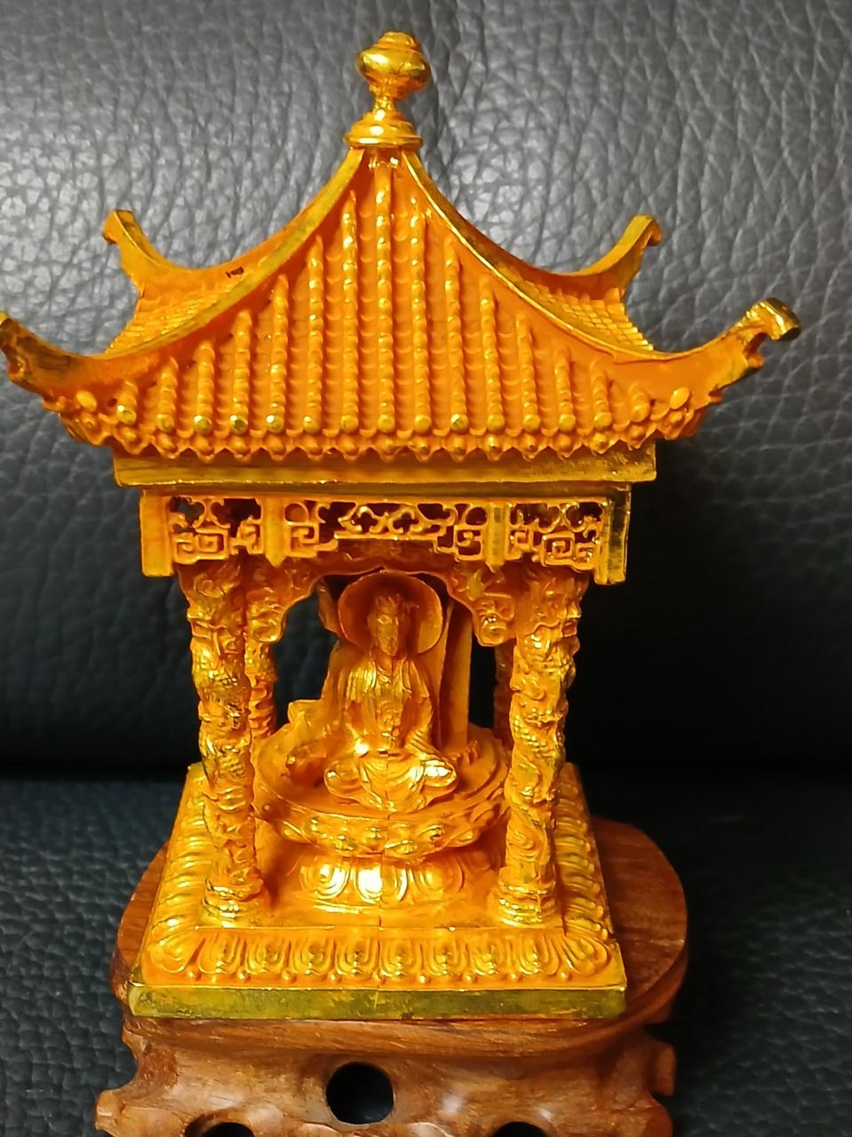 금동삼존불불감