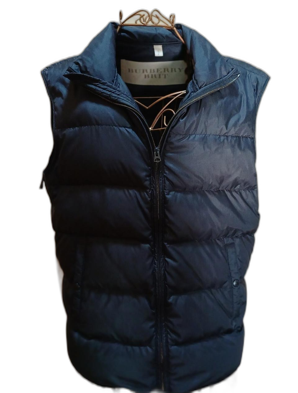 버버리 Brit 덕다운 패딩 조끼 S size