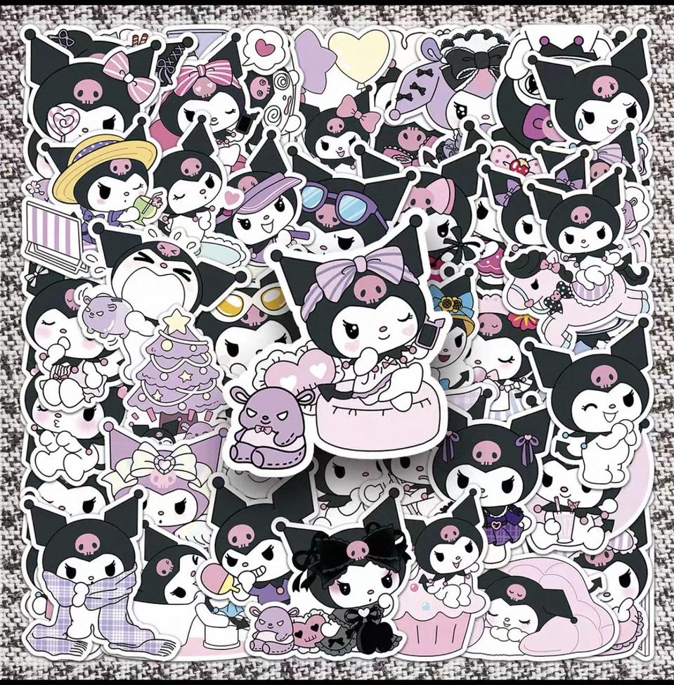 쿠로미스티커 100장