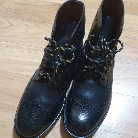 Grenson 그렌슨 그랜슨 웰트 앵글부츠 워커 블랙 상태최상 구제