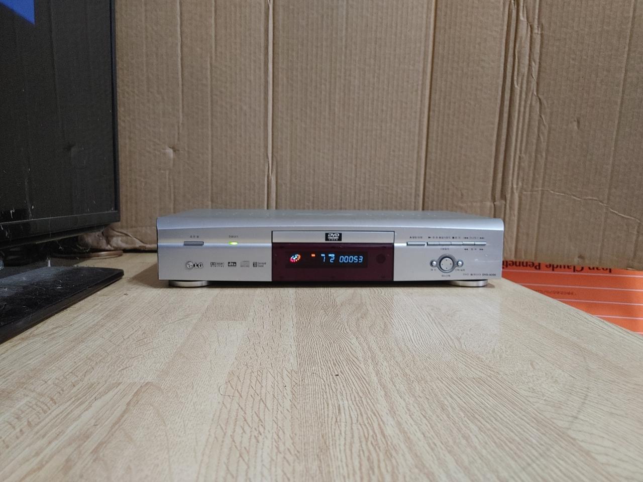 LG CD DVD플레이어 DVD A500 (오디오 앰프 스피커