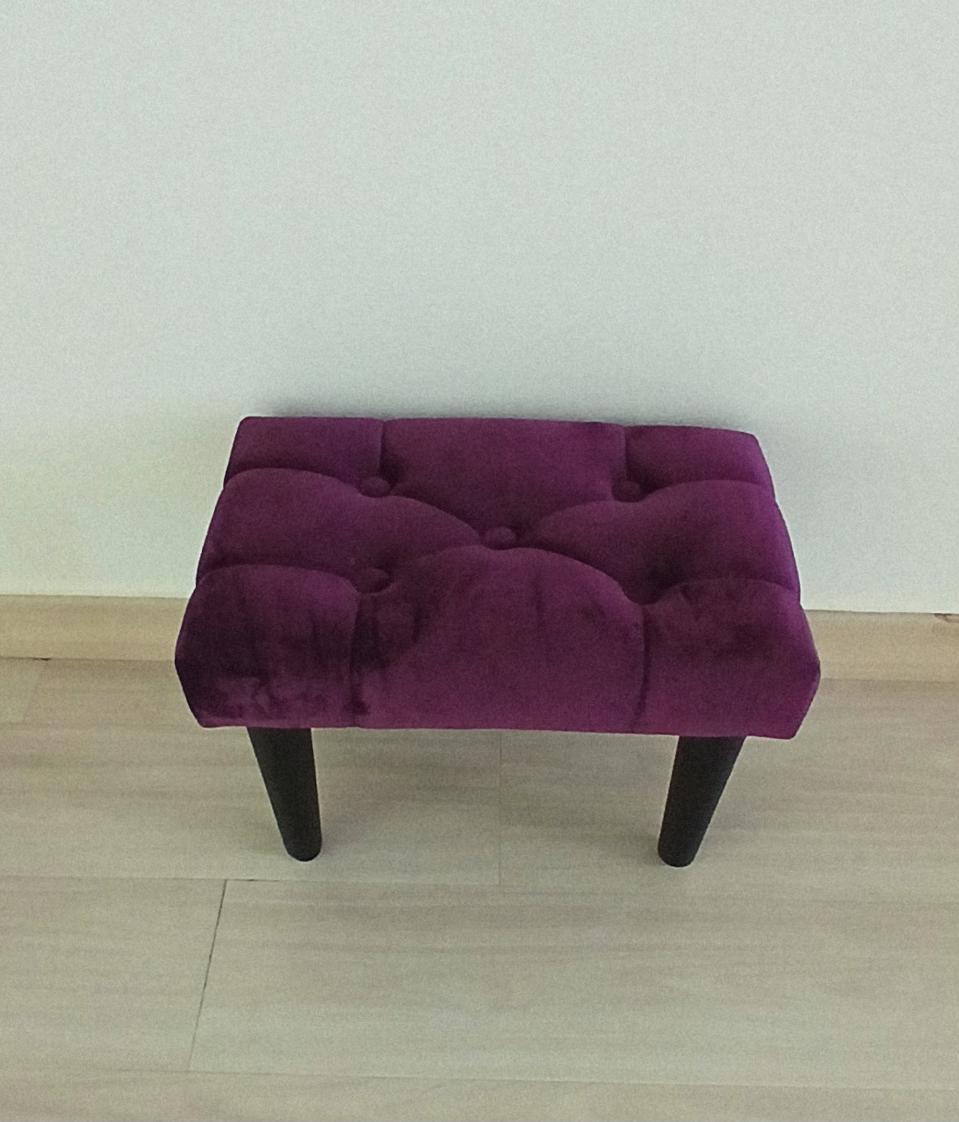 벨벳 스툴 //발 받칟대 //새상품