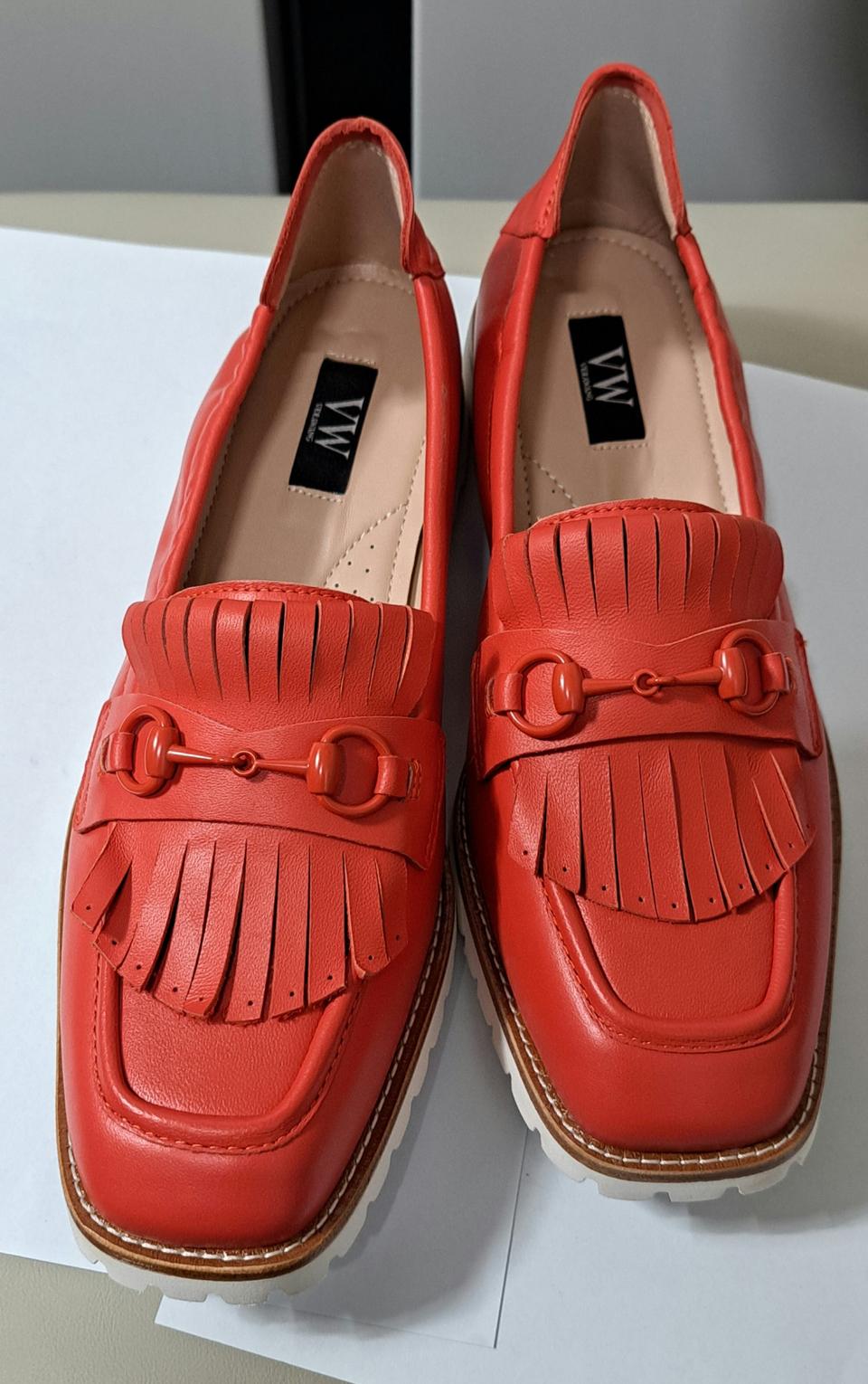 "VW 빈치스벤치"로퍼 - 245(레드)