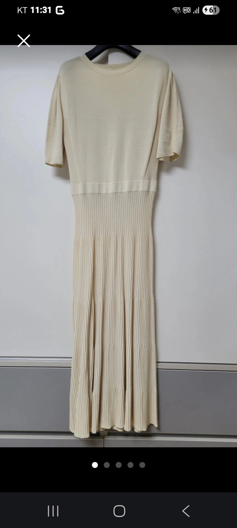 VOICE OF VOICE 니트원피스  55~66