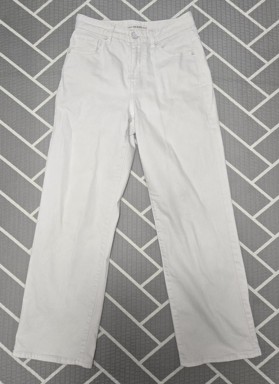 Guess 여성 면바지 화이트 25사이즈