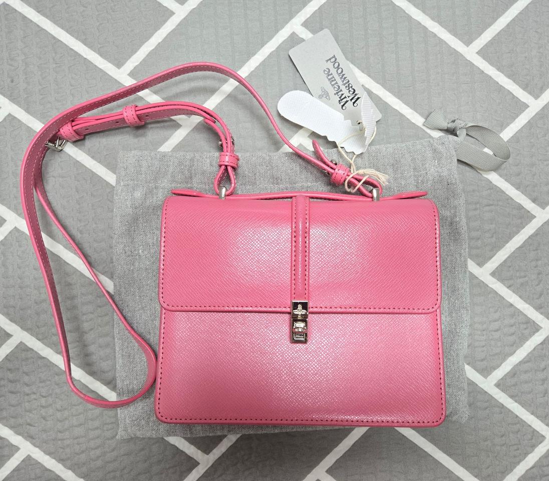 비비안웨스트우드 소피아 숄더백 핑크