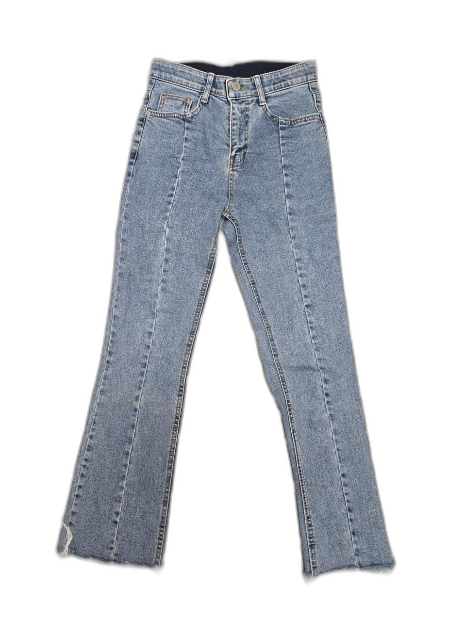 청 데님 부츠컷 청바지