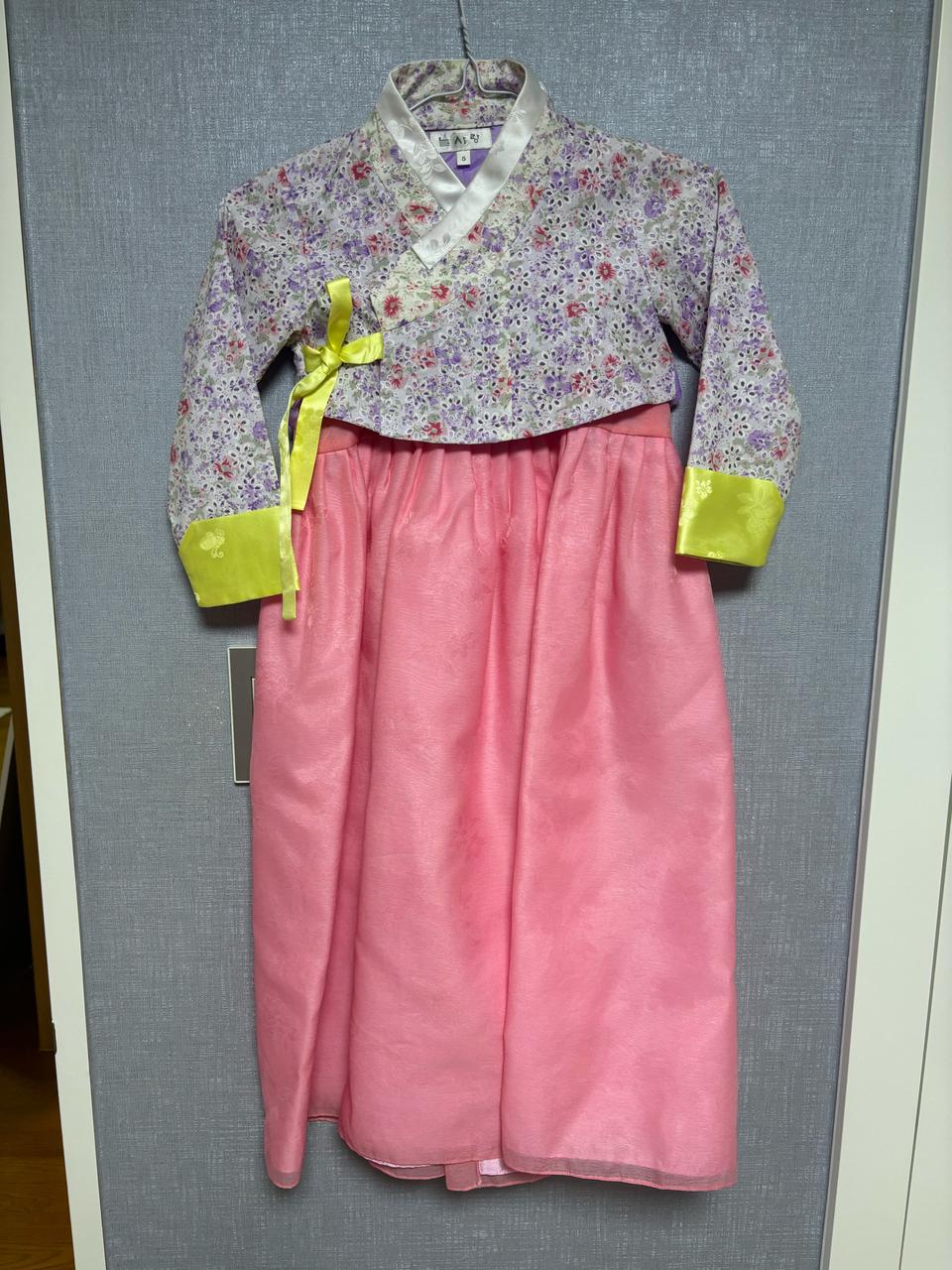 늘사랑 여아 한복 5호