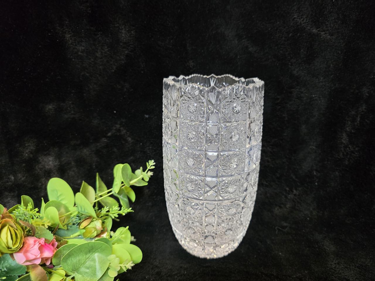 체코 보헤미아 화병.미사용