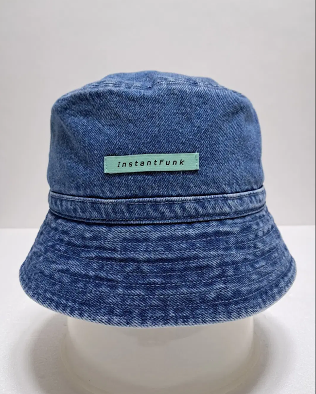 (56~57) 인스턴트펑크 데님 버킷햇 벙거지