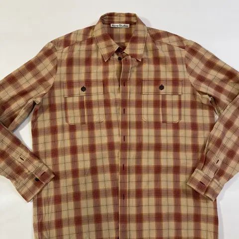 아크네스튜디오 체크 남방(48사이즈)