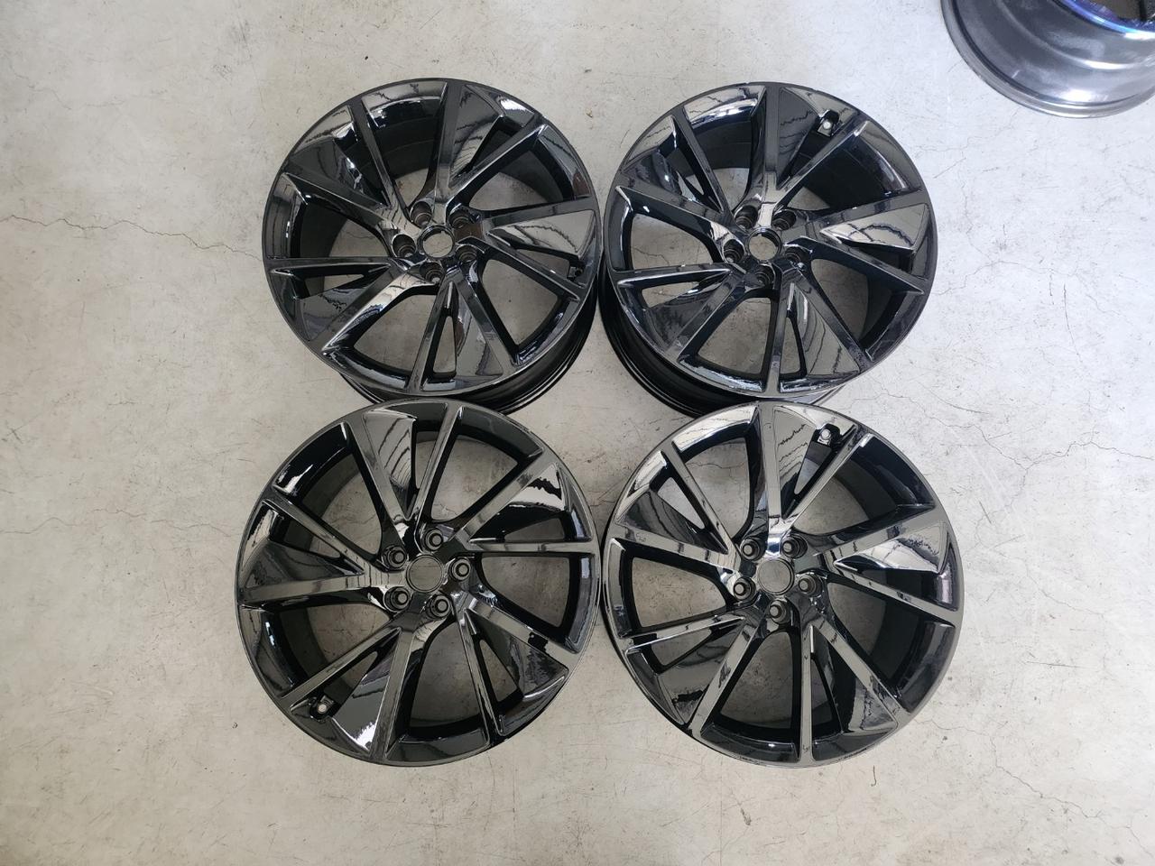 제네시스GV70 21인치 스탠다드 블랙휠 순정휠 중고휠 팝니다