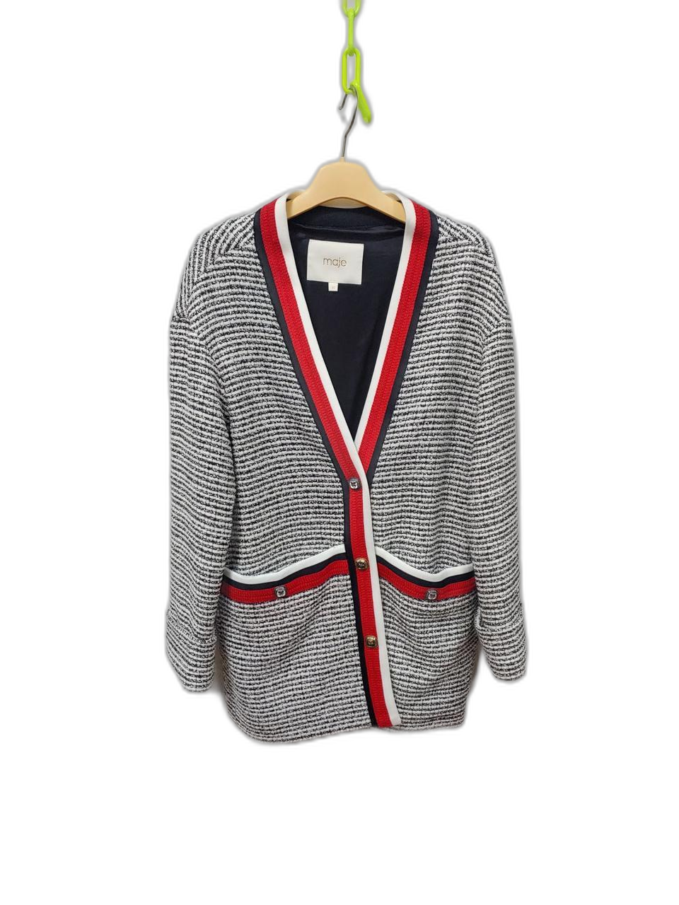 마쥬 박하선 트위드 자켓 여성36  55~66