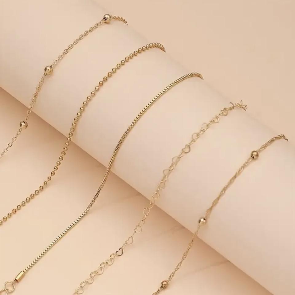 (새상품)골드 레이어드 팔찌 5종 세트