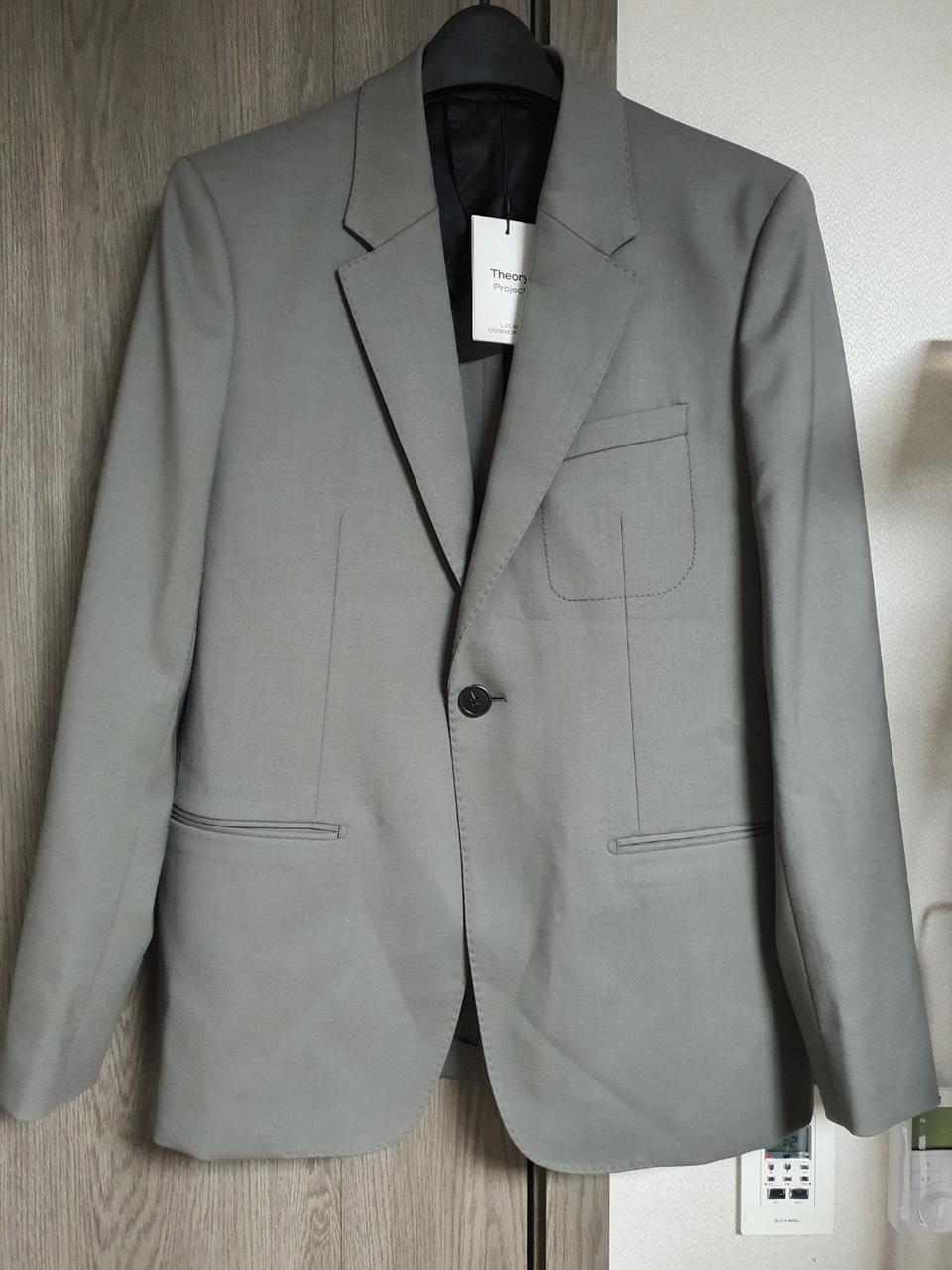 (새상품) 띠어리 프로젝트 울 개버딘 블레이저(실트)