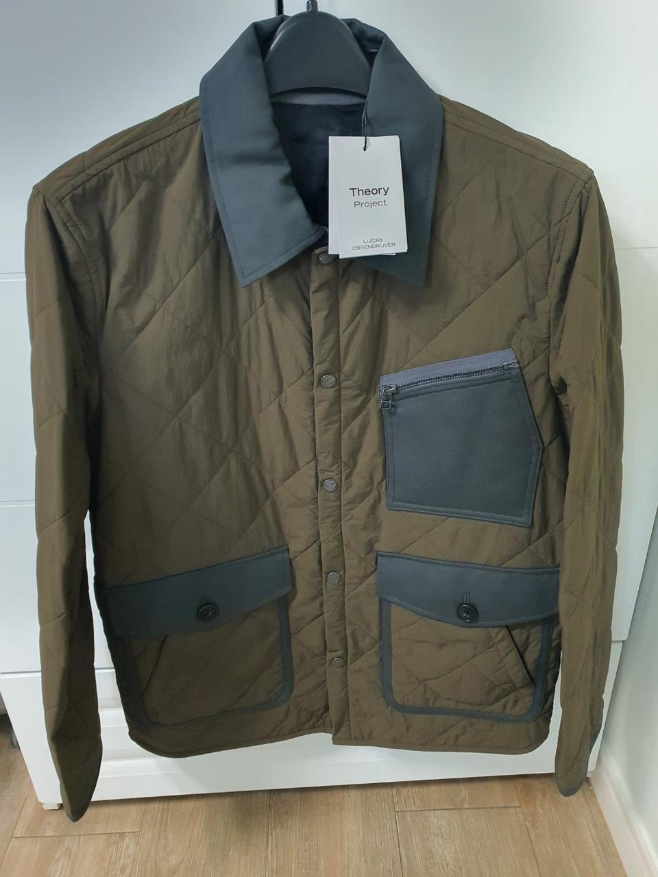 (새상품) 띠어리 프로젝트 페더나일론 퀼팅 자켓