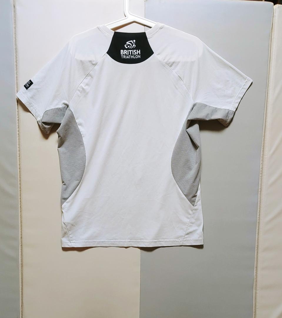 [L] 데상트 트라이애슬론 반팔티 화이트393