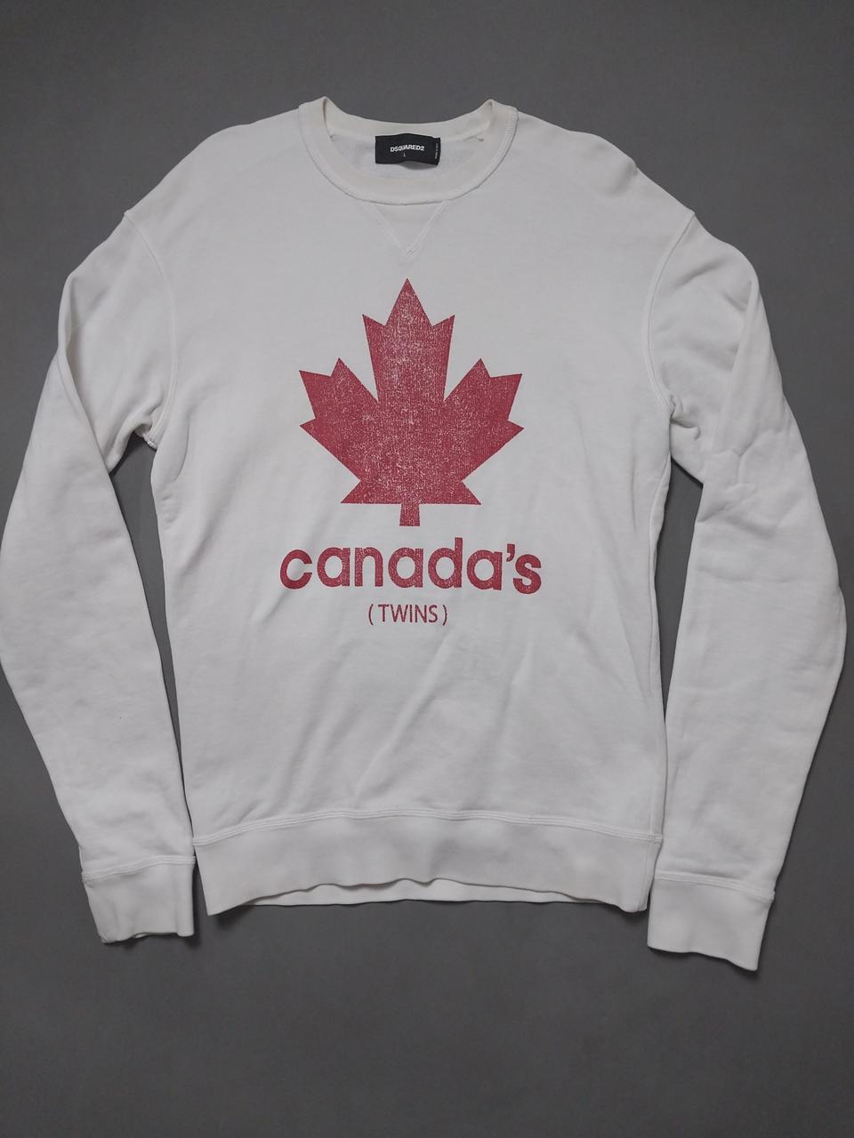 [L] 정품 디스퀘어드2 메이플로고 스웨트셔츠 맨투맨