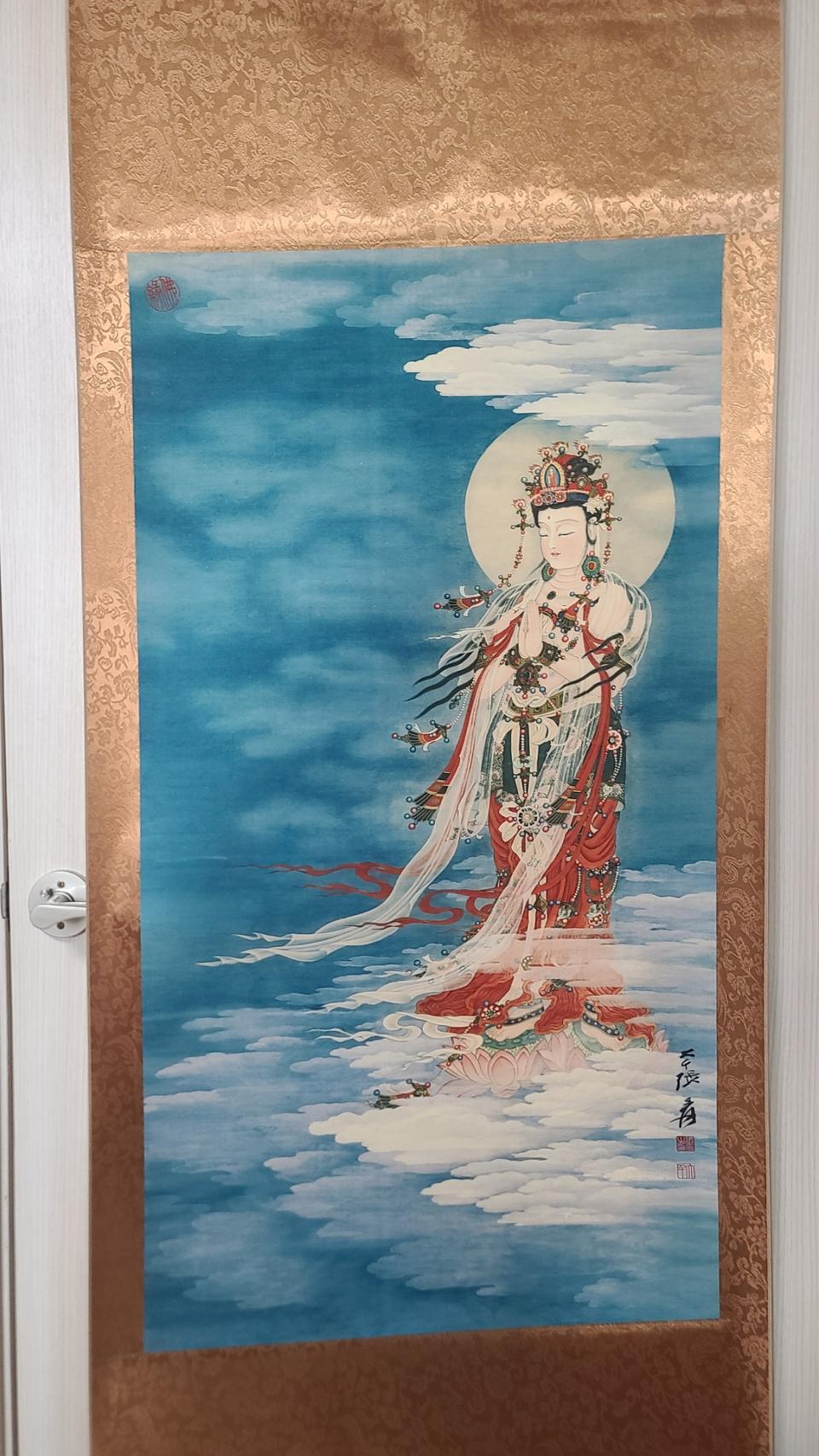 중국 명품 족자화 B