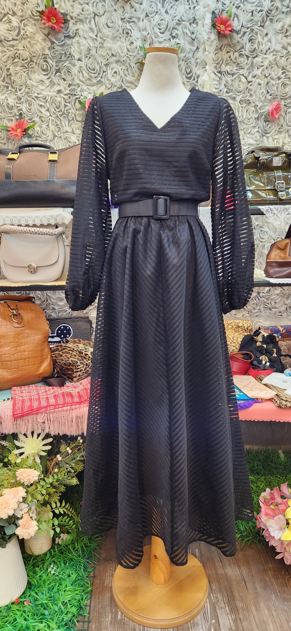 SHEIN 맥시 롱원피스(55~66)