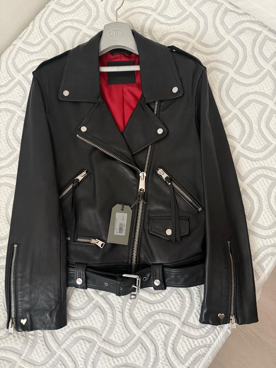 AllSaints  올세인츠 가죽자켓 바이커 (새제품 스몰)