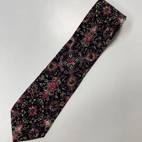 챨스쥬르당 (Charles Jourdan) 실크 넥타이 9cm