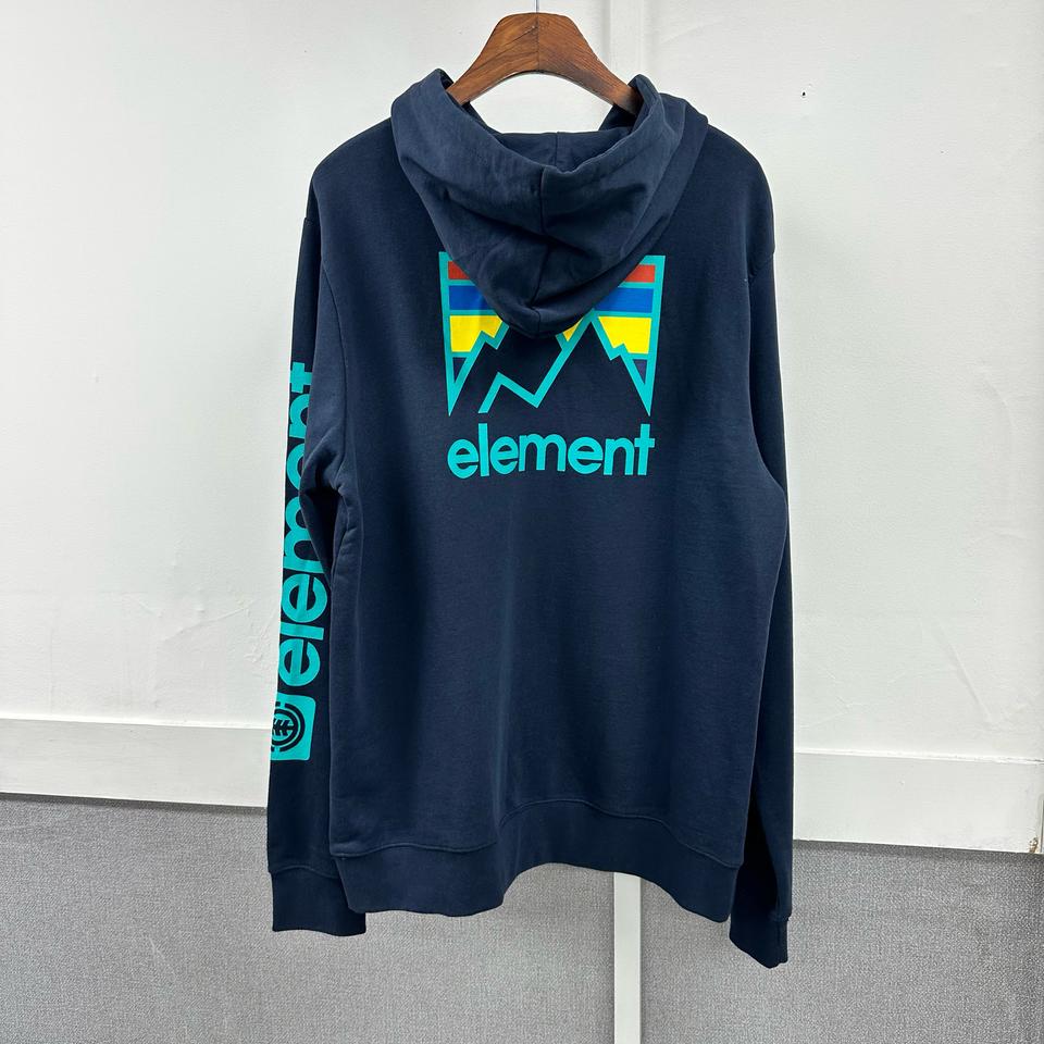 ELEMENT 퀵실버 레터링 후드 티셔츠 105 (L) s220