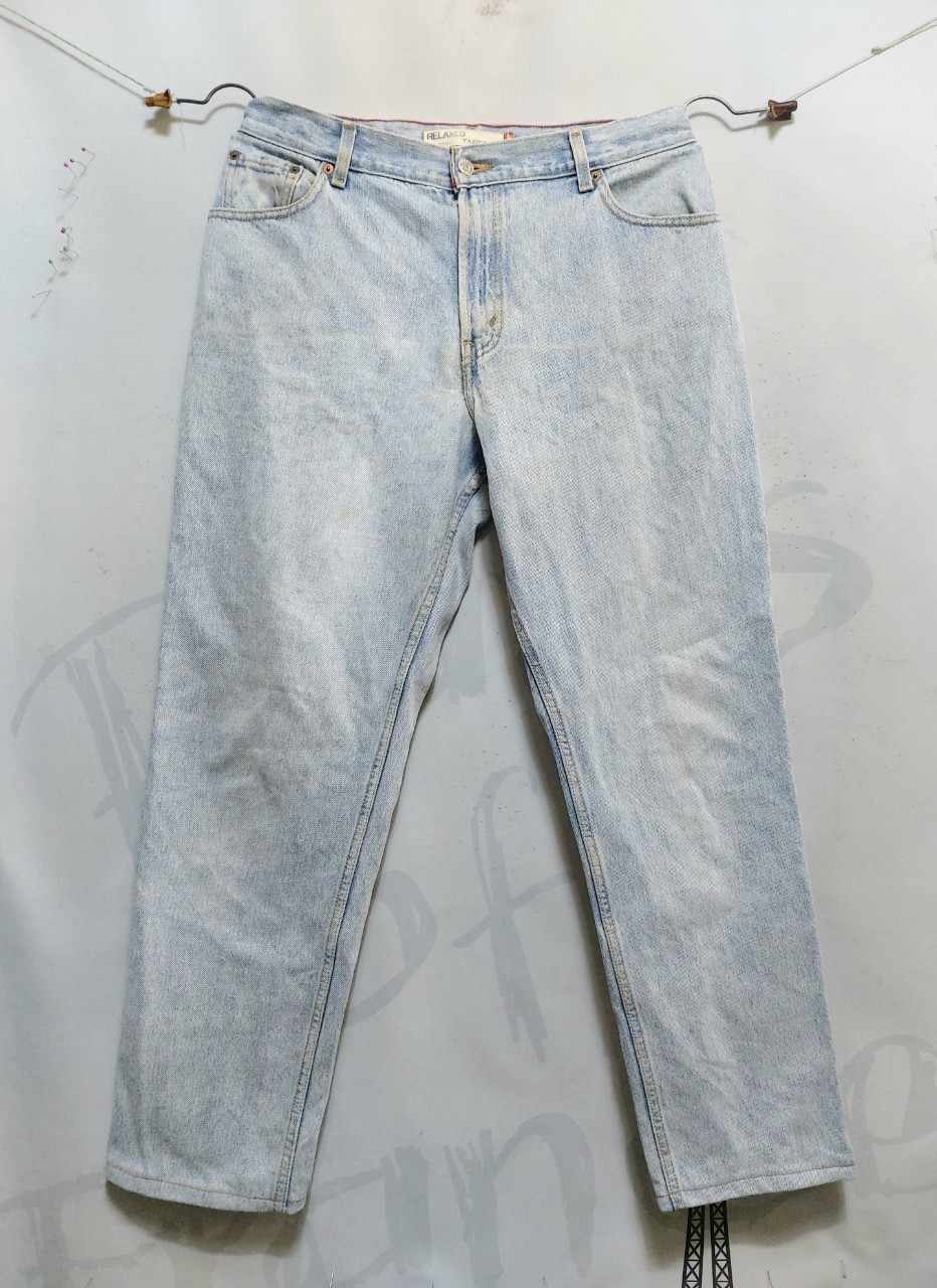 리바이스550 남성청바지34/빈티지 레어템/연청