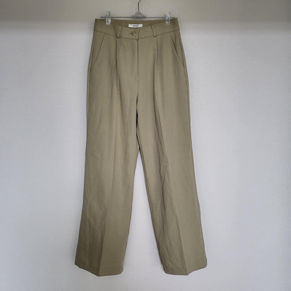 98도씨 민트 핀턱 슬랙스 팬츠 S