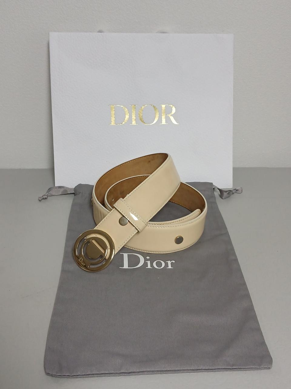 디올 아이보리 금장로고 정품