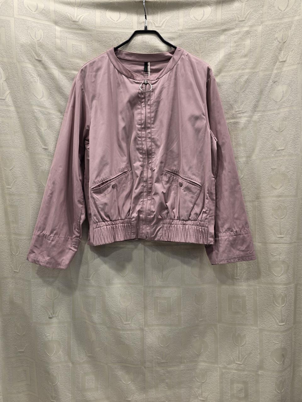 거의새거) 베네통 여성 핑크 봄버 자켓 S