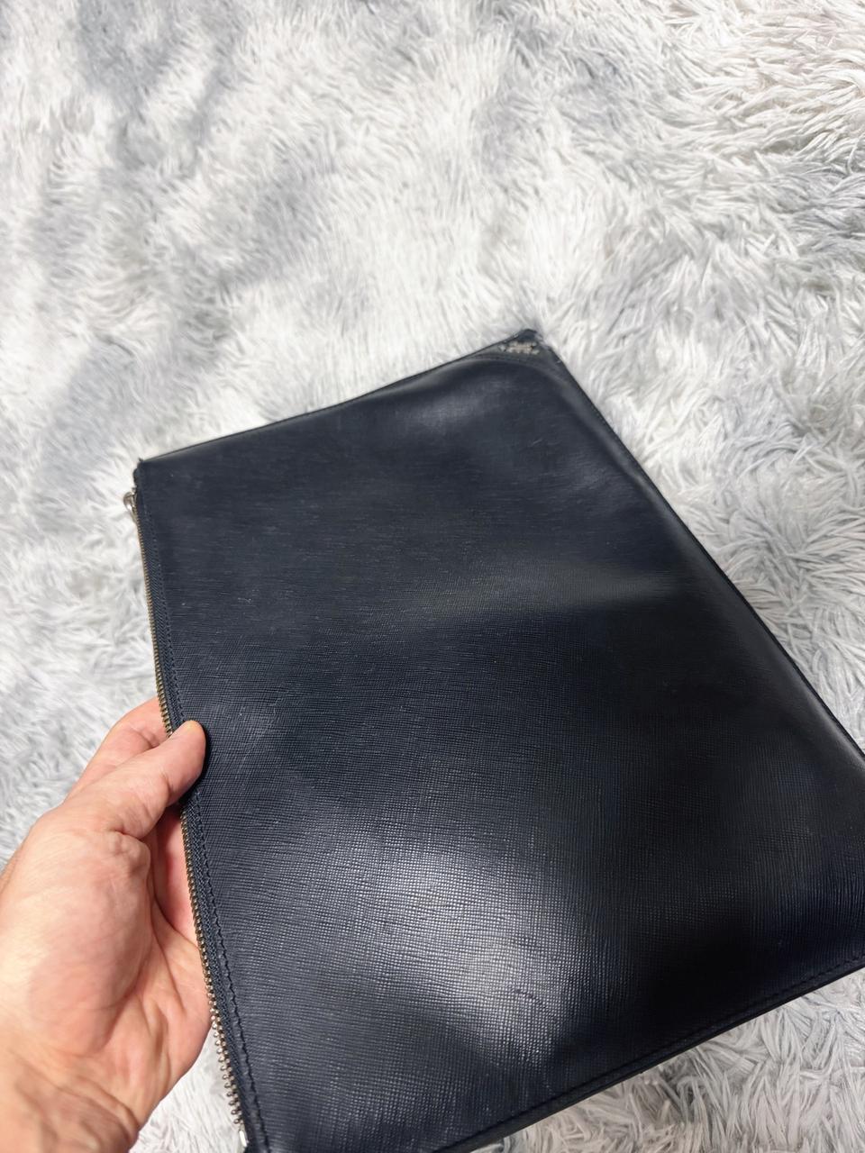 프라다 사피아노 블랙 클러치백 정품