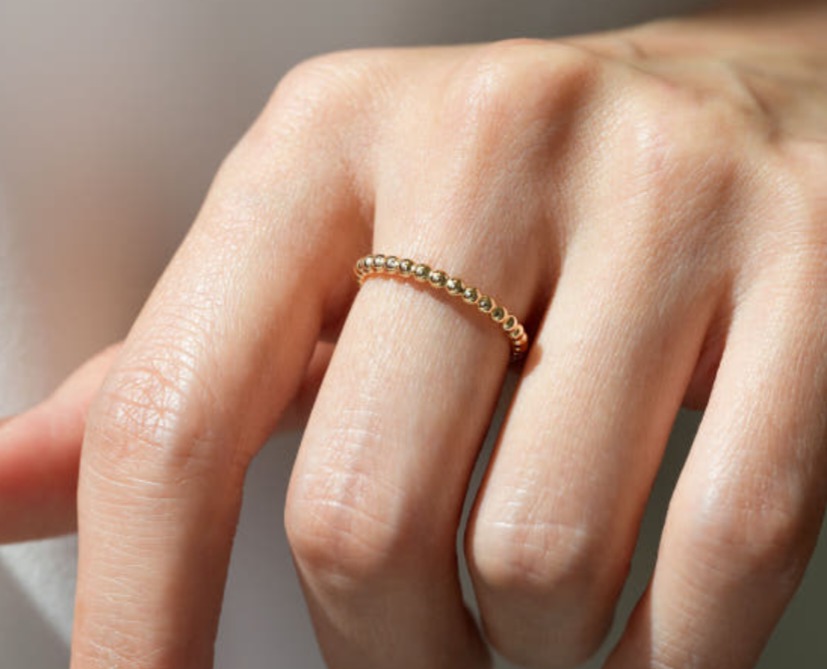 14k 볼반지 옐로우골드