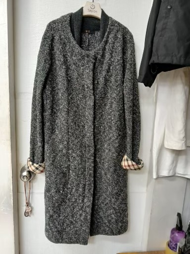 닥스 2종니트  코트 롱 77