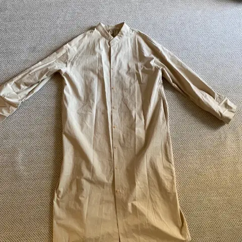 빅사이즈 프리싸이즈 고급면 셔츠원피스 셔츠롱자켓