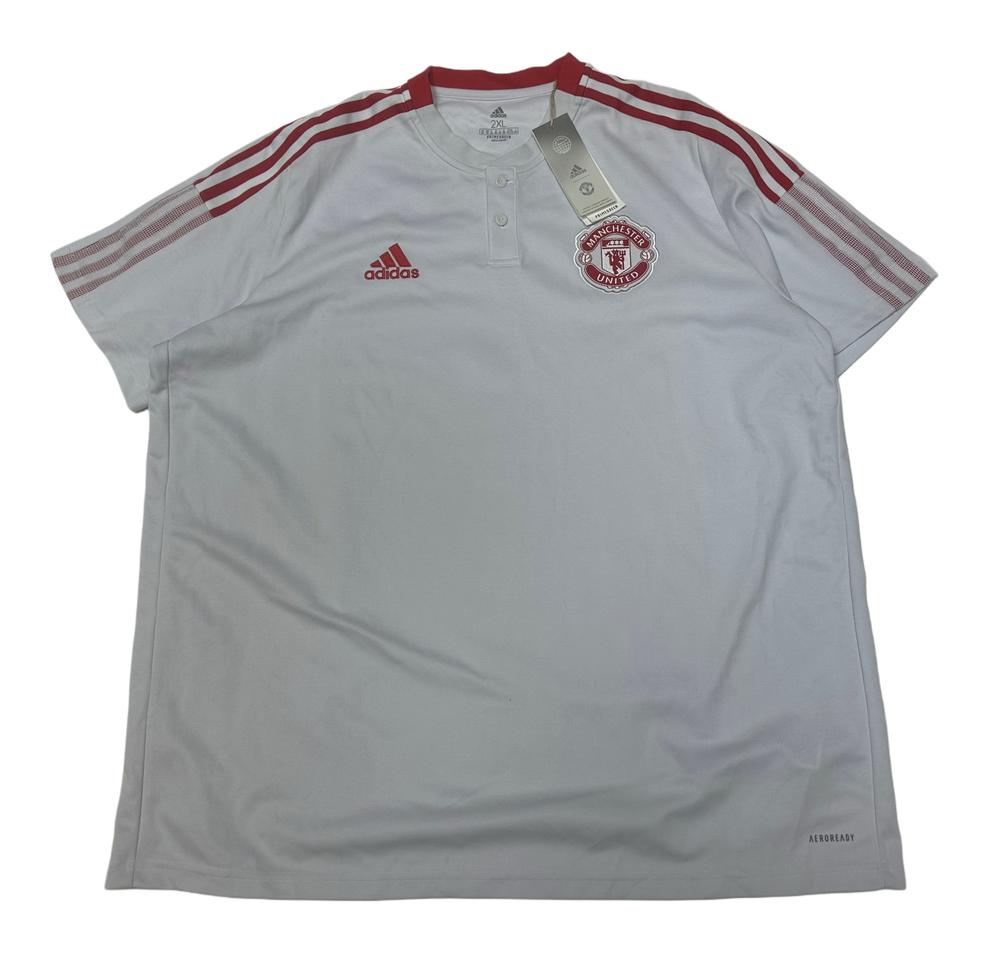 아디다스 맨체스터유나이티드 화이트반팔티 새상품 XXL