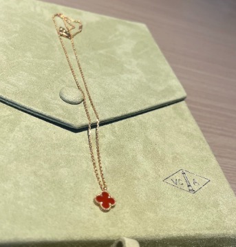 반클리프 오닉스 목걸이 빈티지