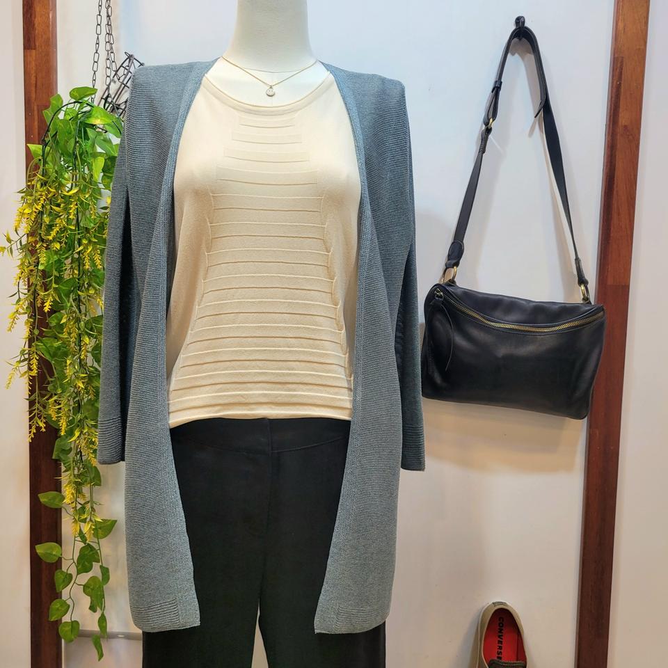 BCBG 오픈 가디건