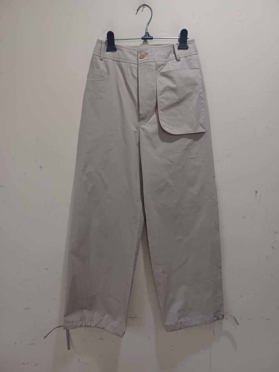 ORR 오르 연베이지색 와이드팬츠