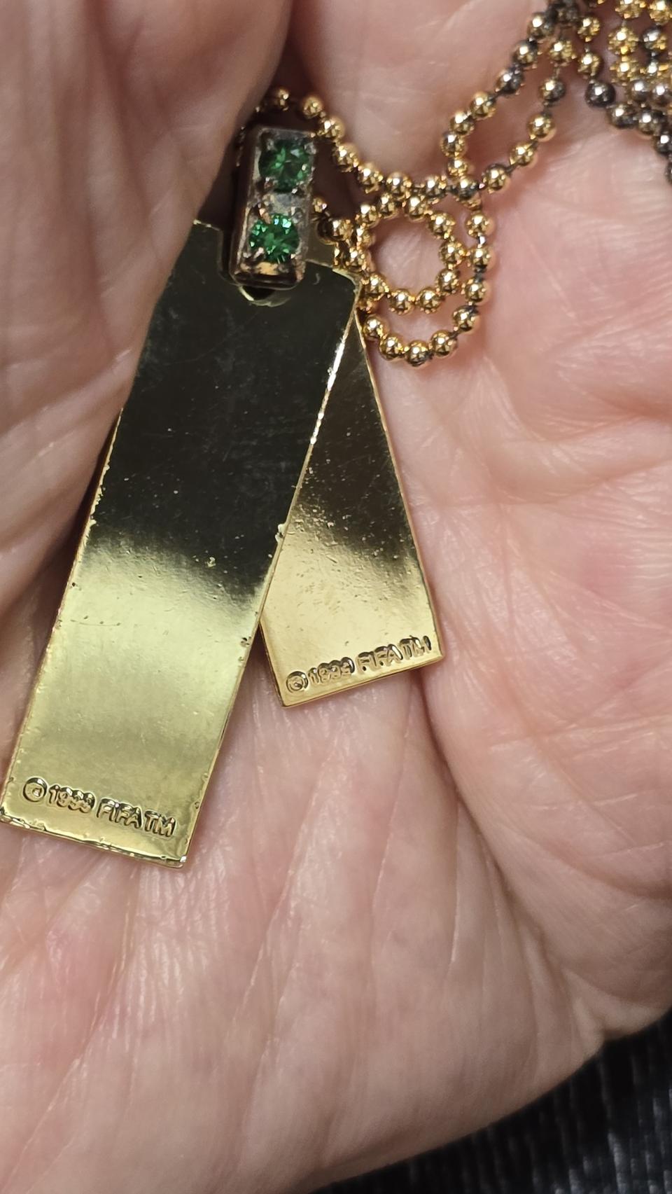 2002년.한일월드컵.은92.5%를금도금한. 팬던트 와 목걸이