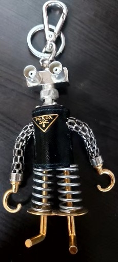 프라다 로봇 키링 키홀더 백참