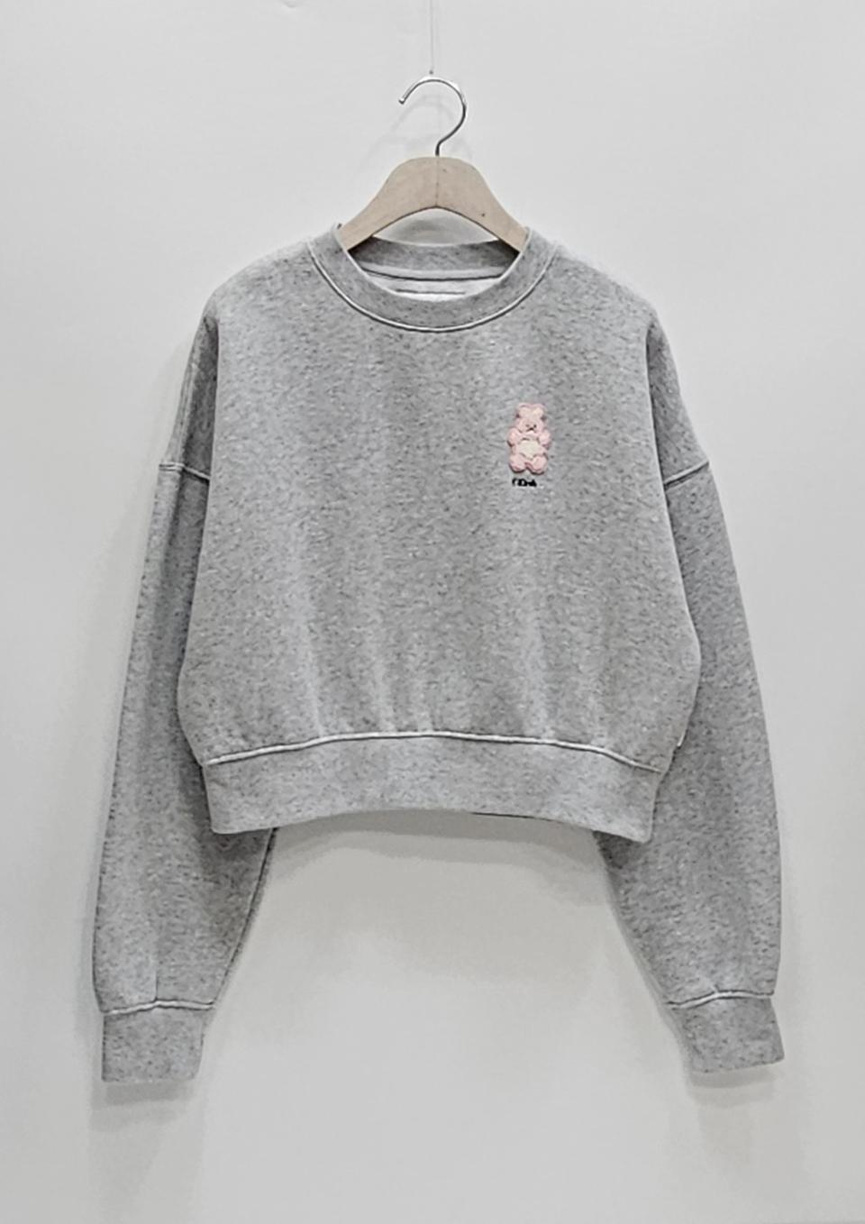 KIRSH 키르시 크롭 스웻 셔츠 맨투맨 티셔츠