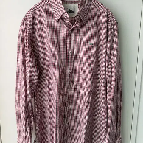 라코스테 깅엄 체크 셔츠 40사이즈(L)